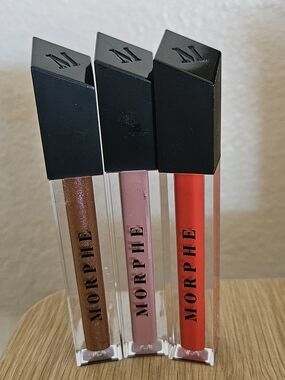 Morphe Lip Gloss Trio — Trippy, Boho And Hotshot